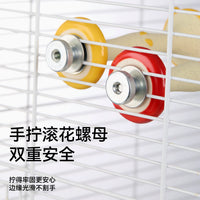 Parrot Apple Core Perch Chew Toy for Cage Decoration and Claw Grinding