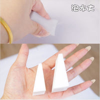 24-Cut Triangular Makeup Sponge Puffs for Foundation and BB Cream Application