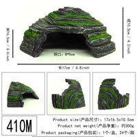 Reptile Hideaway Cave Decoration for Terrariums