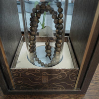 Vintage Brushed Texture Wooden Gift Box for Bracelets and Small Collectibles