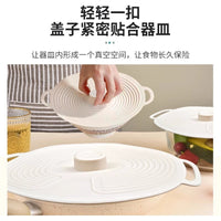 Silicone Food Cover Set for Bowls, Pots, and Cups - Microwave Splatter Guard and Sealing Lids