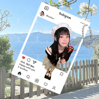 LPLYUANX Acrylic Photocard Keychain for Backpacks and Gifts