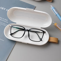 Japanese Style Multi-functional Data Cable Charger Storage Box Portable Handheld Glasses Case Dustproof Pressure-resistant