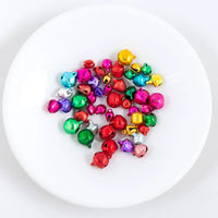 Colorful Small Bells for DIY Crafts, Pet Collars, Braided Ropes, and Christmas Decorations