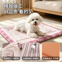 Pet Cooling Mat Waterproof Scratch-Resistant Dog Cat Bed for All Seasons
