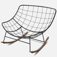 Adult Rocking Lounge Chair for Balcony & Indoor Relaxation