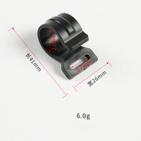 G-Shaped Plastic Tent Hooks for Outdoor Camping (20-25mm)