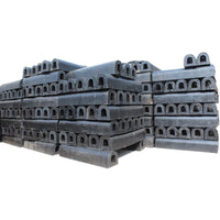 D-Type Rubber Fender Strip for Dock and Ship Protection - Marine Anti-Collision Block