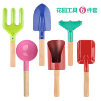 Kids Garden Tool Set for Planting and Gardening - Shovel, Rake, Hoe, and More