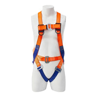 European Style Full Body Safety Harness with Lanyard for Fall Protection