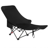 Outdoor Folding Moon Chair Recliner for Camping, Balcony, and Leisure