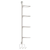 Wall-Mounted Ball Storage Rack for Home, Punch-Free Organizer for Basketball, Volleyball, Soccer Balls