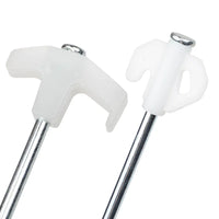 Luminous Tent Stakes for Outdoor Camping Canopy Ground Fixing, 20cm/25cm Steel Pegs
