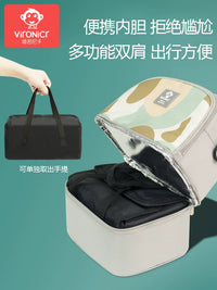 Vironicr Breast Milk Cooler Bag with Ice Packs and Liner for Pumping Moms