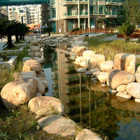 Natural River Pebbles for Garden and Landscape Design, Large Decorative Stones for Streams and Yards