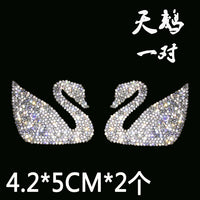 Rhinestone Car Decal Sticker for Body Scratch Cover and Decoration