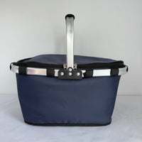 Large Capacity Insulated Picnic Basket Cooler Bag
