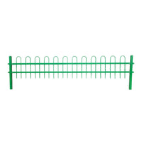 Galvanized Steel Lawn Edging Fence for Gardens, Parks, and Residential Green Spaces
