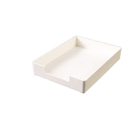 Stackable A4 Paper Storage Box with Lid, Durable ABS Desktop File Organizer and Jewelry Container