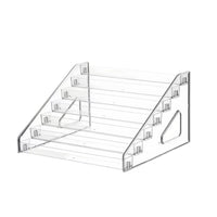 Acrylic Tiered Display Stand for Collectibles, Cosmetics, and Small Items