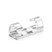 Self-Adhesive Cable Clips for Desk and Wall Organization, No-Drill Wire Management Holders