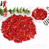 Artificial Red Coral Gravel for Aquarium Landscaping and Decoration