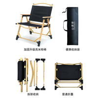 Portable Kermit Chair and Roll-Up Table Set for Outdoor Camping Fishing