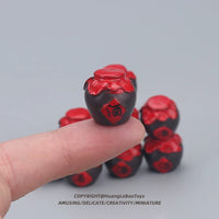 Miniature Chinese Wine Jar Ornaments and Micro Landscape Accessories