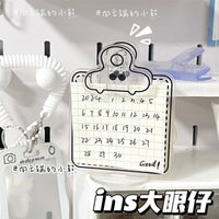 Minimalist Acrylic Calendar Memo Board for Students