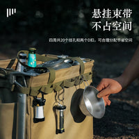 Outdoor Camping Foldable Storage Box Large Capacity Tote Bag for Picnic Firewood