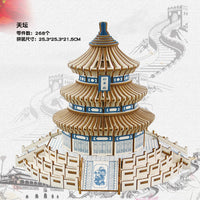 3D Wooden Puzzle Ancient Chinese Architecture Model for Kids & Adults