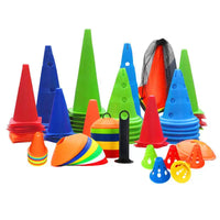 Cone Marker Bucket, Football Agility Training Equipment, Marker Disc for Basketball Obstacle, Ice Cream Cone Taekwondo Roadblock