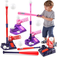 Kids' Baseball Pitching Machine Training Set - Indoor/Outdoor Sports Toy