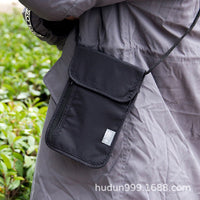RFID Blocking Car Key & Phone Signal Shielding Pouch Anti-Theft Neck Bag