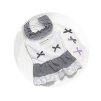 Pet Dog Cat Summer Breathable Thin Bowknot Sling Dress