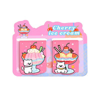 Cute Cartoon Magnetic Bookmarks for Reading and Study, 2-Pack