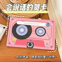 Recordable Greeting Card for Valentine's Day, Birthdays, and Special Occasions, Creative Gift for Parents and Elders