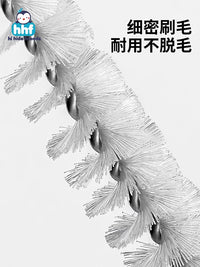 Baby Bottle & Nipple Cleaning Brush Set with Straw Cleaner and Sponge