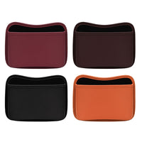 Car Seat Back Organizer Storage Bag with Adhesive Mount