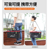Thickened Foldable EVA Fishing Bucket Live Fish Container