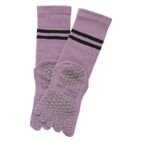 Anti-Slip Toeless Yoga Socks with Arch Compression for Women