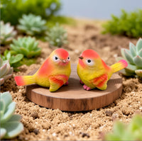 Resin Bird Figurines for Home Garden and Patio Decor