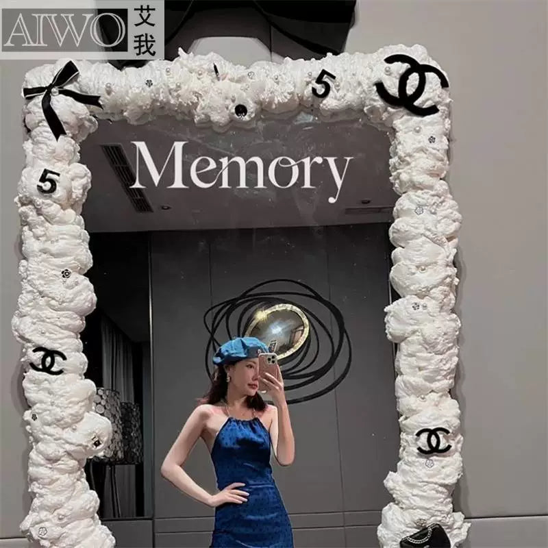 DIY Mirror Frame Decorating Foam Adhesive for Full-Length Mirrors