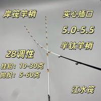 Half-Titanium Raft Fishing Rod Tip with Ceramic Guides for Shore Casting Rods