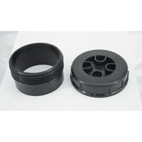 HDPE Siphonic Roof Drain Pipe Fitting for Rainwater Drainage, Black