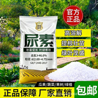 Urea Fertilizer for Vegetables and Flowers, High-Purity Nitrogen Compound Fertilizer for Agricultural Use