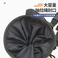 Ansu Outdoor Rock Climbing Chalk Bag with Adjustable Waist Belt for Sweat Absorption and Anti-Slip Grip