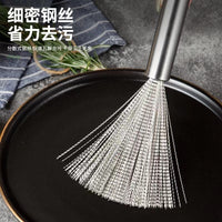 304 Stainless Steel Pot Brush Scrubber for Kitchen Cleaning