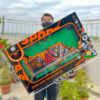 Kids' Large Billiards Table Game Toy Parent-Child Interactive Indoor Desktop Game Leisure Sports Toy for Training Institutions