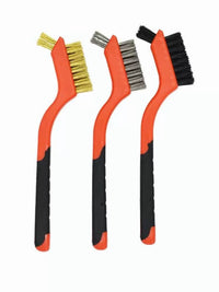 Kitchen Gas Stove Wire Brush Cleaning Set for Range Hood and Crevice Cleaning